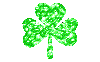 Small shamrock style 3